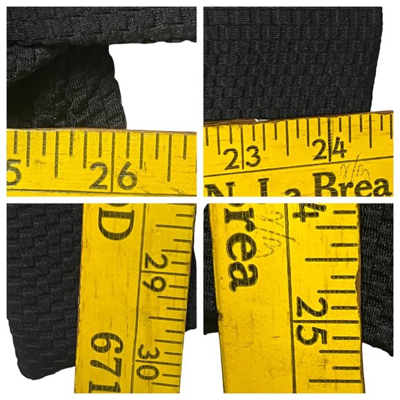 Alfani Women's Open Front Textured Blazer Jacket 2X Black Career Goth Minimalist - Picture 12 of 16